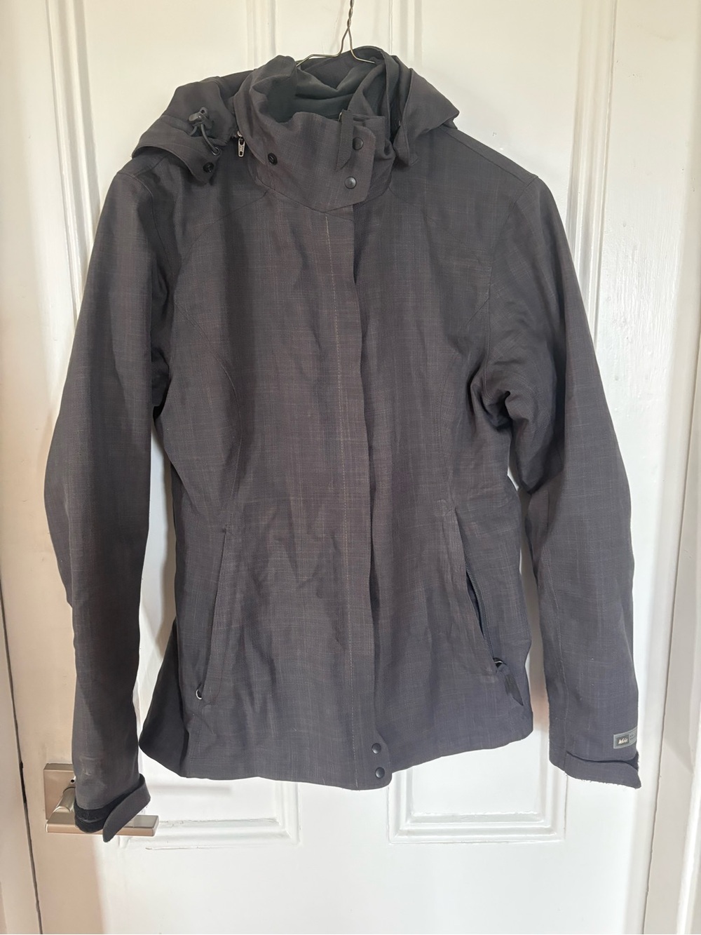 REI rain jacket